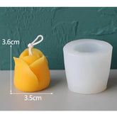 Molde Silicona Suave Tulipán 3D Abierto